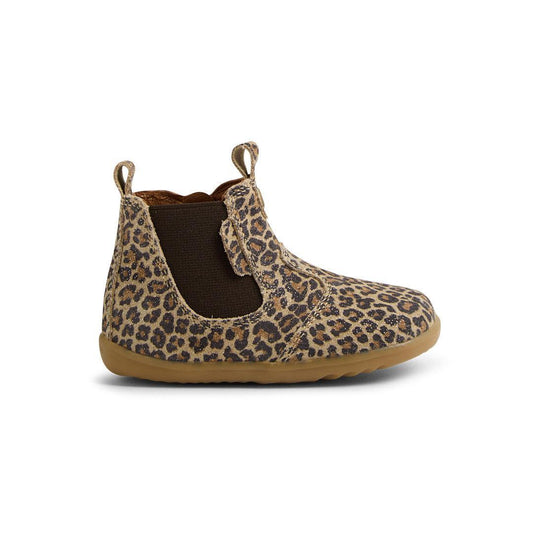 Bobux Step-Up Jodhpur - Leopard Shimmer