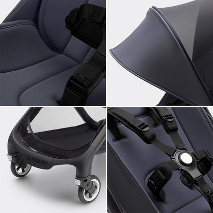 Bugaboo Butterfly Travel Pushchair - Black/Stormy Blue