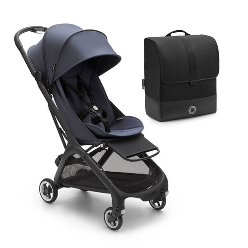 Bugaboo Butterfly Travel Pushchair - Black/Stormy Blue