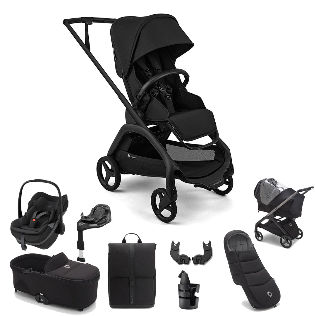 Bugaboo Dragonfly Plus Ultimate + Pebble Slide Pro Travel System