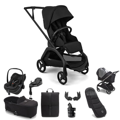 Bugaboo Dragonfly Plus Ultimate + Pebble Slide Pro Travel System