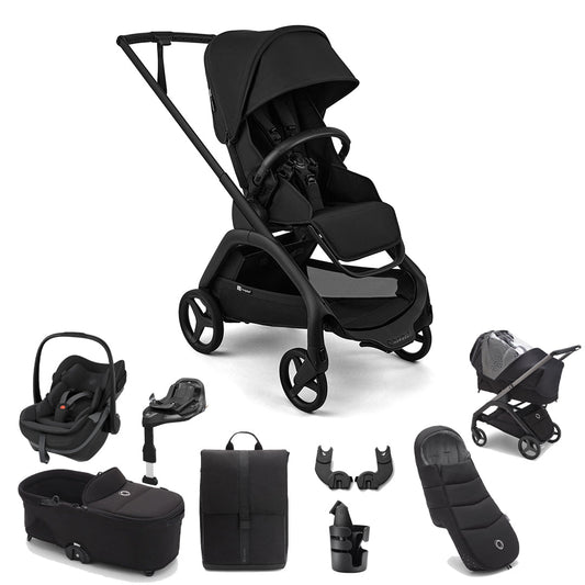 Bugaboo Dragonfly Plus Ultimate + Pebble Slide Pro Travel System