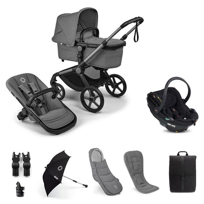 Bugaboo Fox 5 Renew Ultimate + BeSafe Go Beyond Travel System