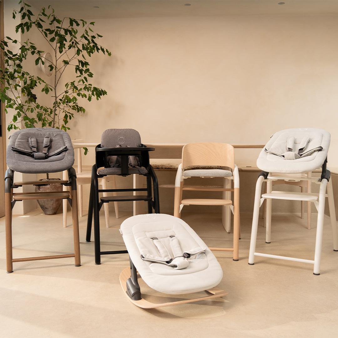 Bugaboo Giraffe Highchair - Wood/Grey