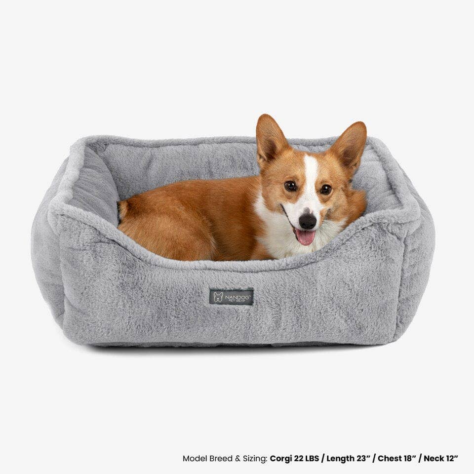 Nandog Pet Gear - The Super Cloud Bed in Pearl River Grey