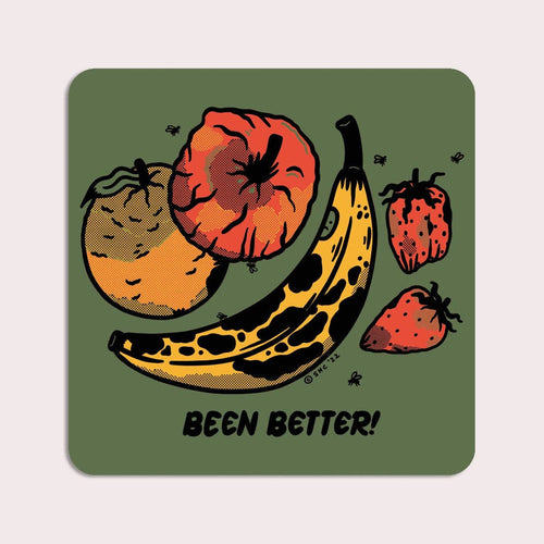 Been Better (Fruit Plate) Vinyl Sticker