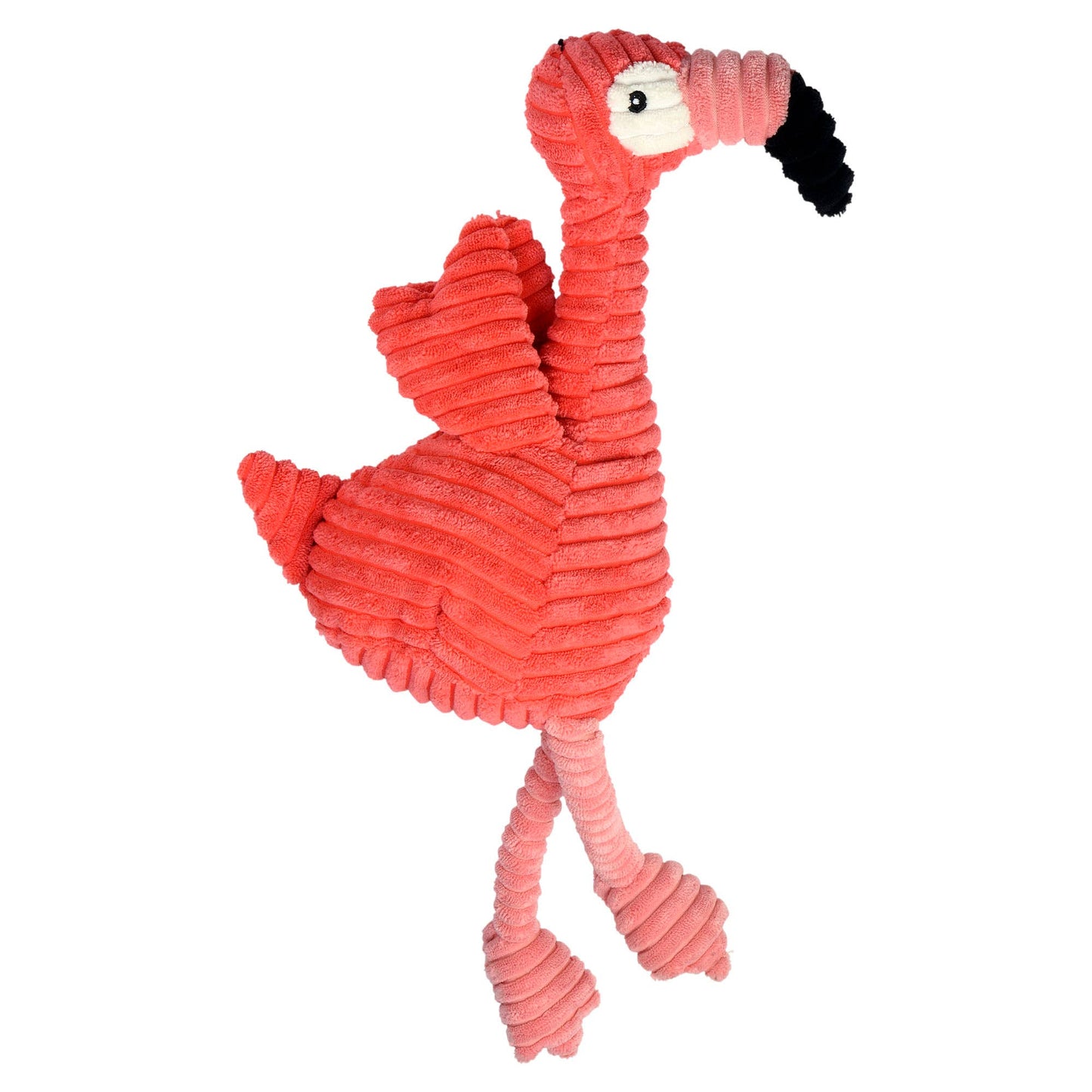 Flamingo Plush Dog Toy 17"