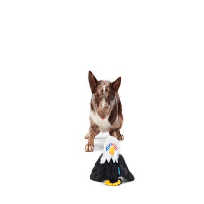 Pet Palette Distribution - BARK Bold Eagle Fourth Of July American Plush Dog Toy