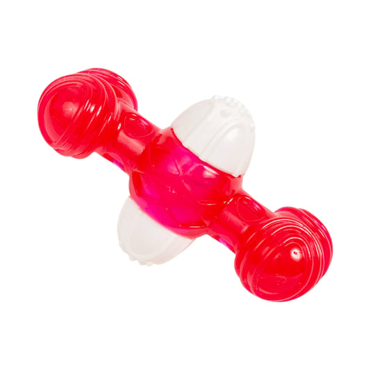 Jojo Modern Pets - Premium Dog Chew Toy - Durable TPR & Nylon Quacker Bone