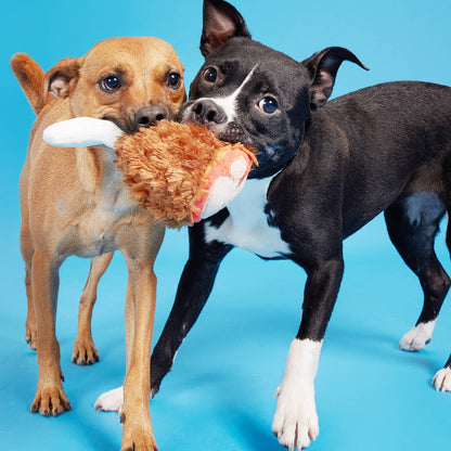 Pet Palette Distribution - BARK Tavern Turkey Leg Plush Food Dog Toy ALL