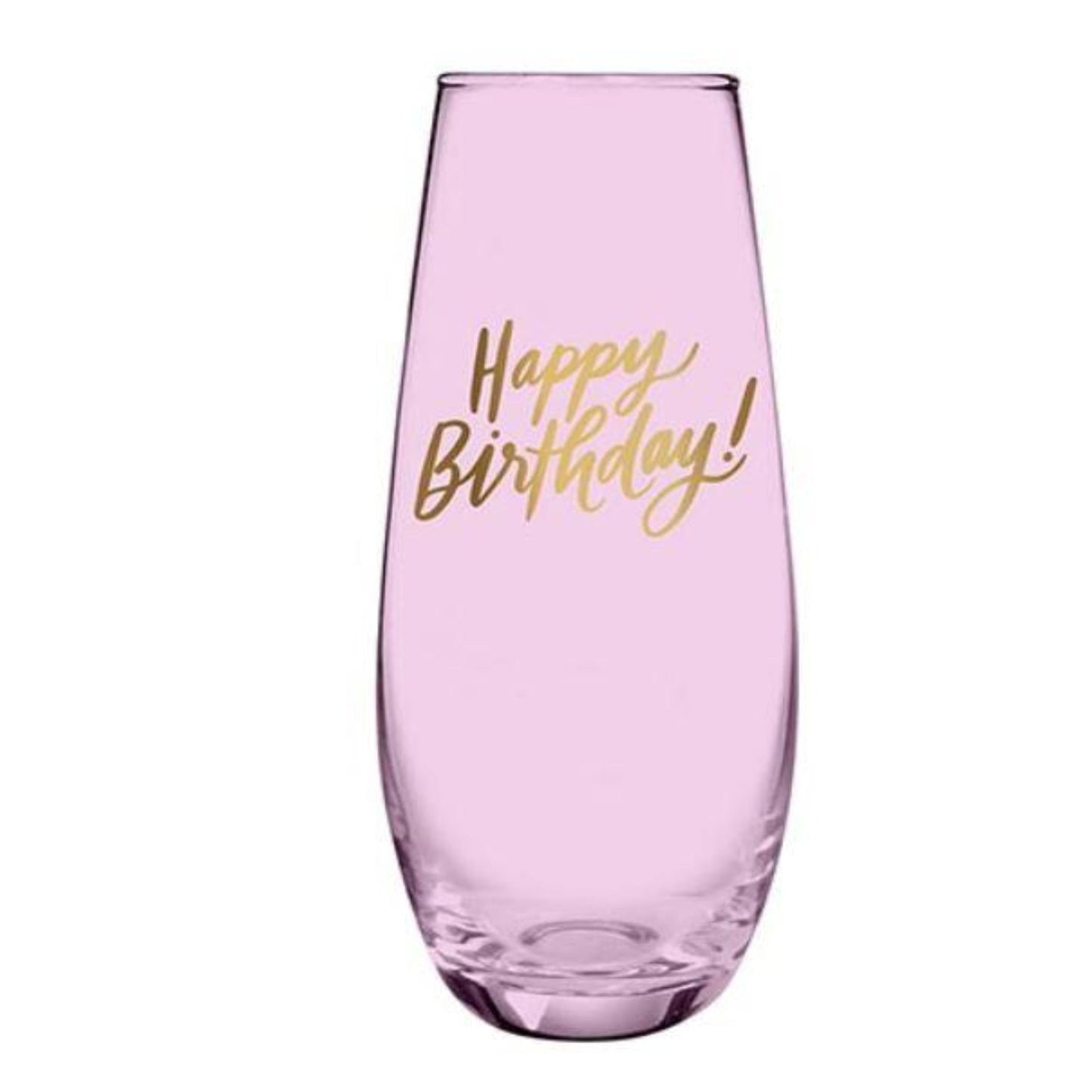 Happy Birthday Champagne Glass