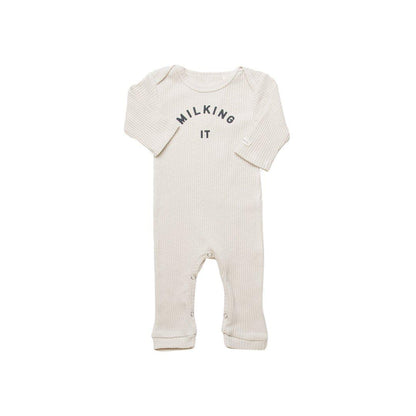 Claude & Co "Milking It" Onesie - Oat