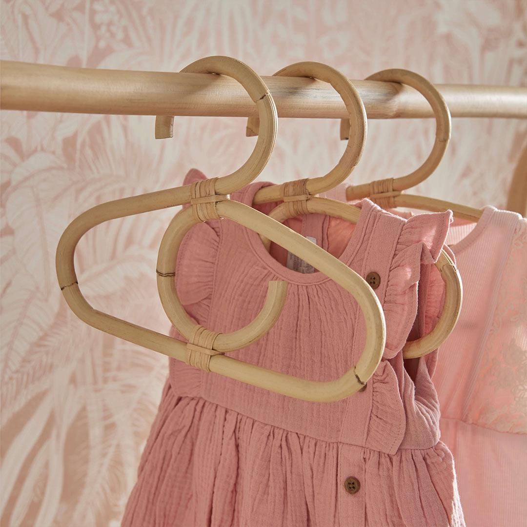 CuddleCo Aria Clothes Rail - Rattan