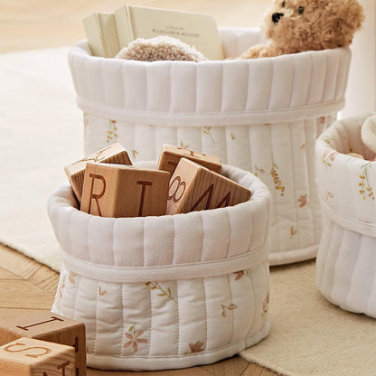 CuddleCo 3pk Storage Baskets - Cashmere Meadow