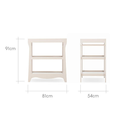 CuddleCo Clara Mini 2 Piece Nursery Furniture Set - Cashmere
