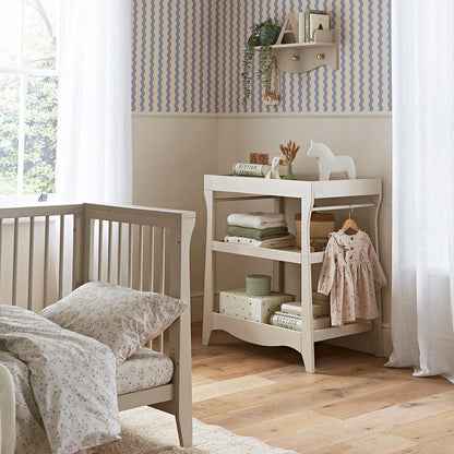 CuddleCo Clara Mini 2 Piece Nursery Furniture Set - Cashmere