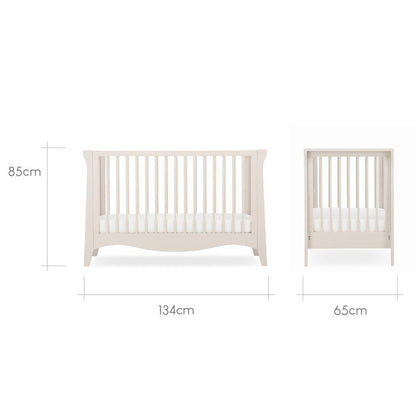 CuddleCo Clara Mini 2 Piece Nursery Furniture Set - Cashmere