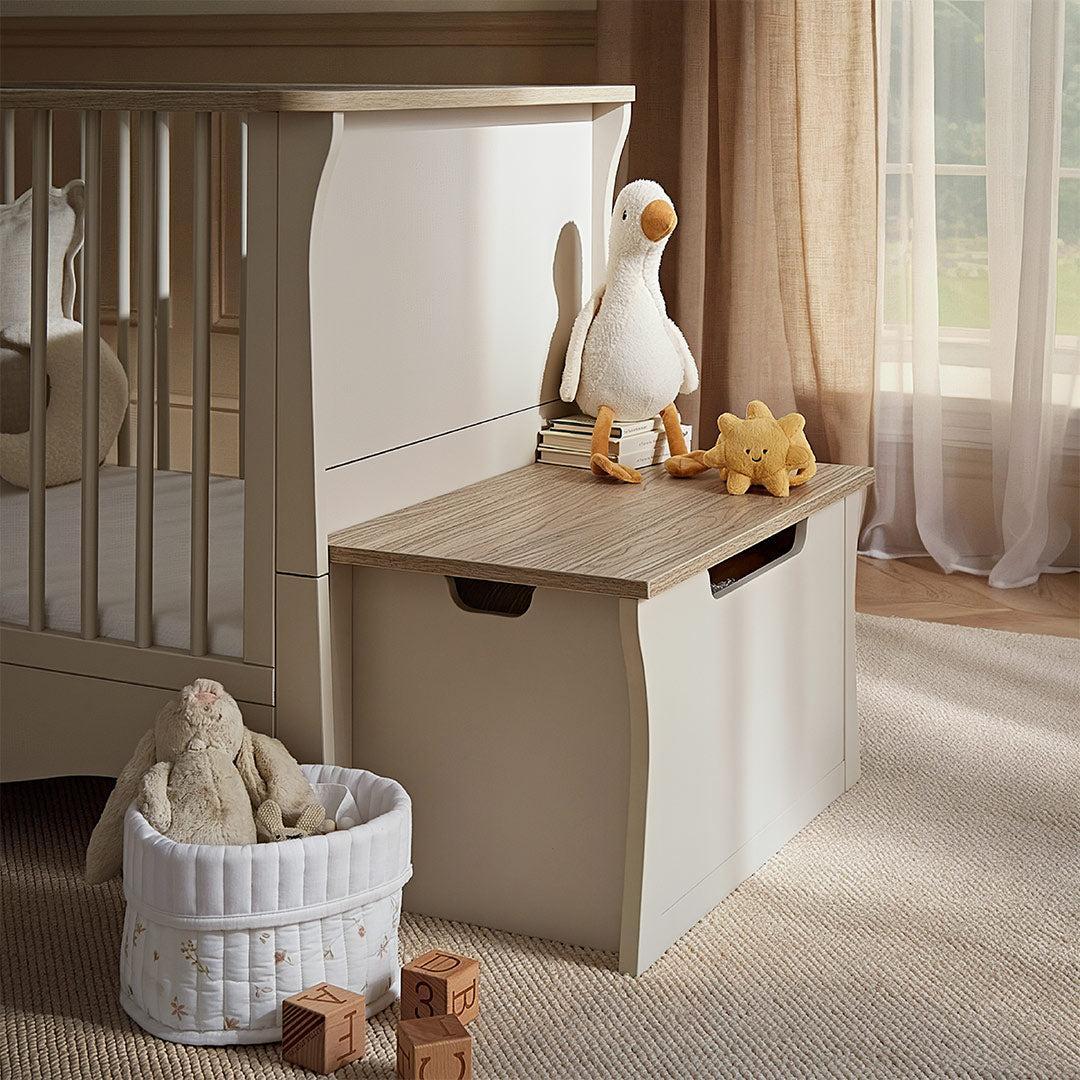 CuddleCo Clara Storage Box - Cashmere/Ash