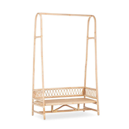 CuddleCo Aria Clothes Rail - Rattan