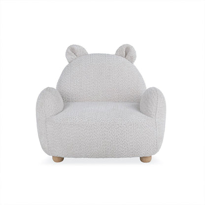 CuddleCo Bear Kids Chair - Boucle Mushroom