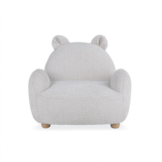 CuddleCo Bear Kids Chair - Boucle Mushroom