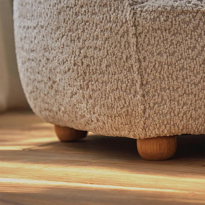 CuddleCo Bear Kids Chair - Boucle Mushroom
