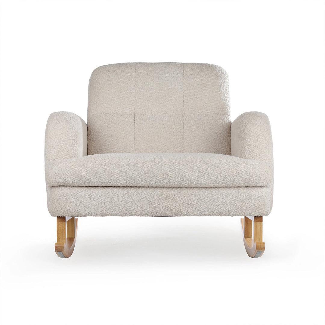 CuddleCo Etta Cuddle Chair - Boucle Mushroom