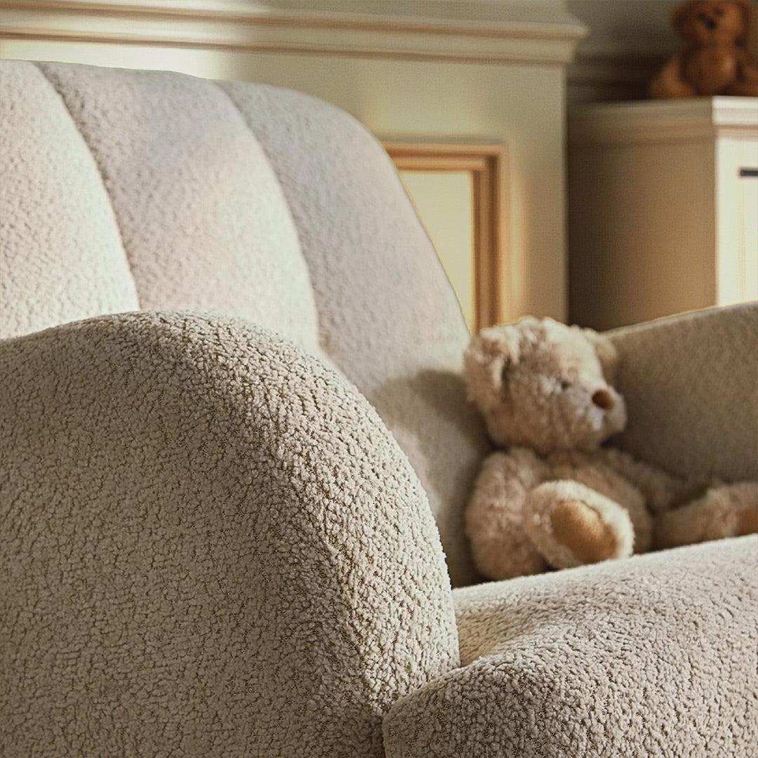 CuddleCo Etta Cuddle Chair - Boucle Mushroom