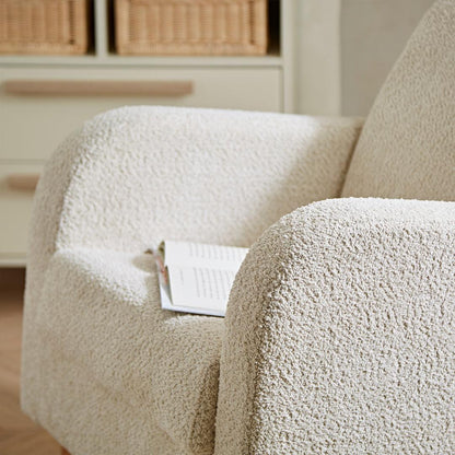 CuddleCo Etta Nursing Chair - Boucle Mushroom