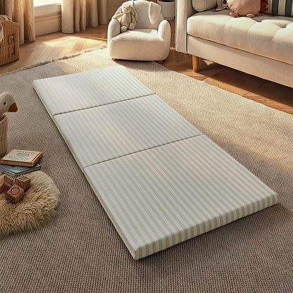 CuddleCo Tumble Play Mat 180 x 75cm - Cookie Stripe