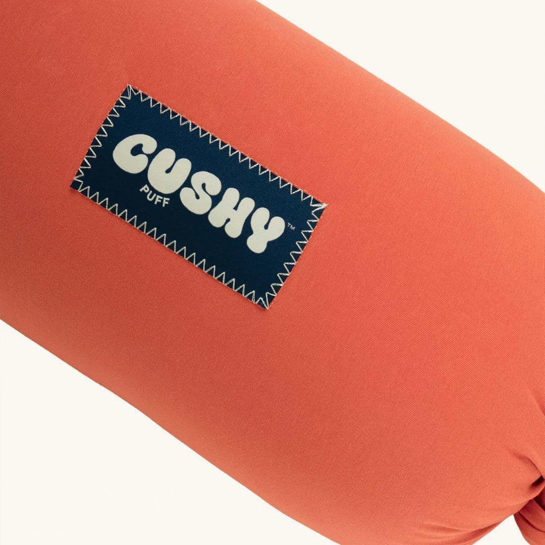 Cushy Puff Pregnancy Pillow Cover - Terracotta Red