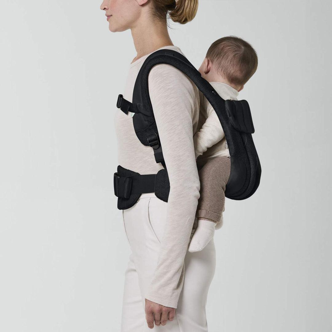 CYBEX Coya Baby Carrier - Stone Black (Bouclé)