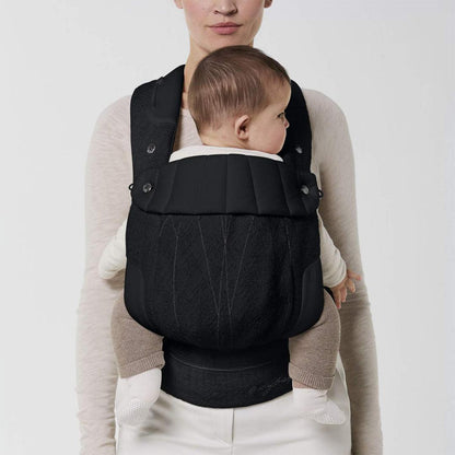 CYBEX Coya Baby Carrier - Stone Black (Bouclé)