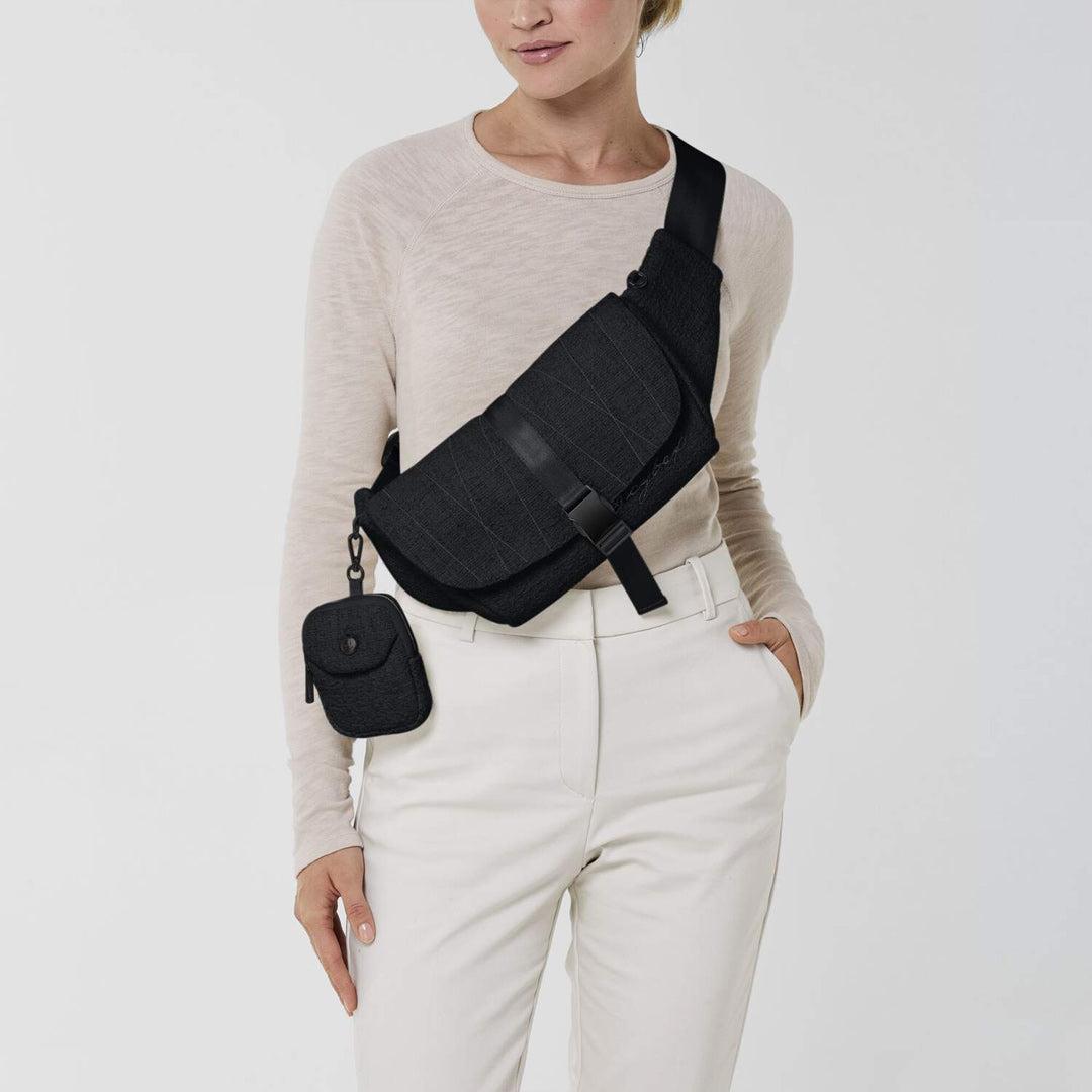 CYBEX Coya Baby Carrier - Stone Black (Bouclé)