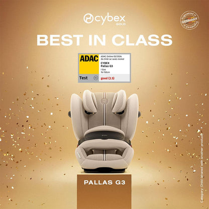 CYBEX Pallas G3 Plus i-Size Car Seat - Stormy Blue