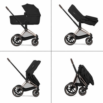 CYBEX PRIAM Fold Cot Ultimate Travel System Bundle - Comfort