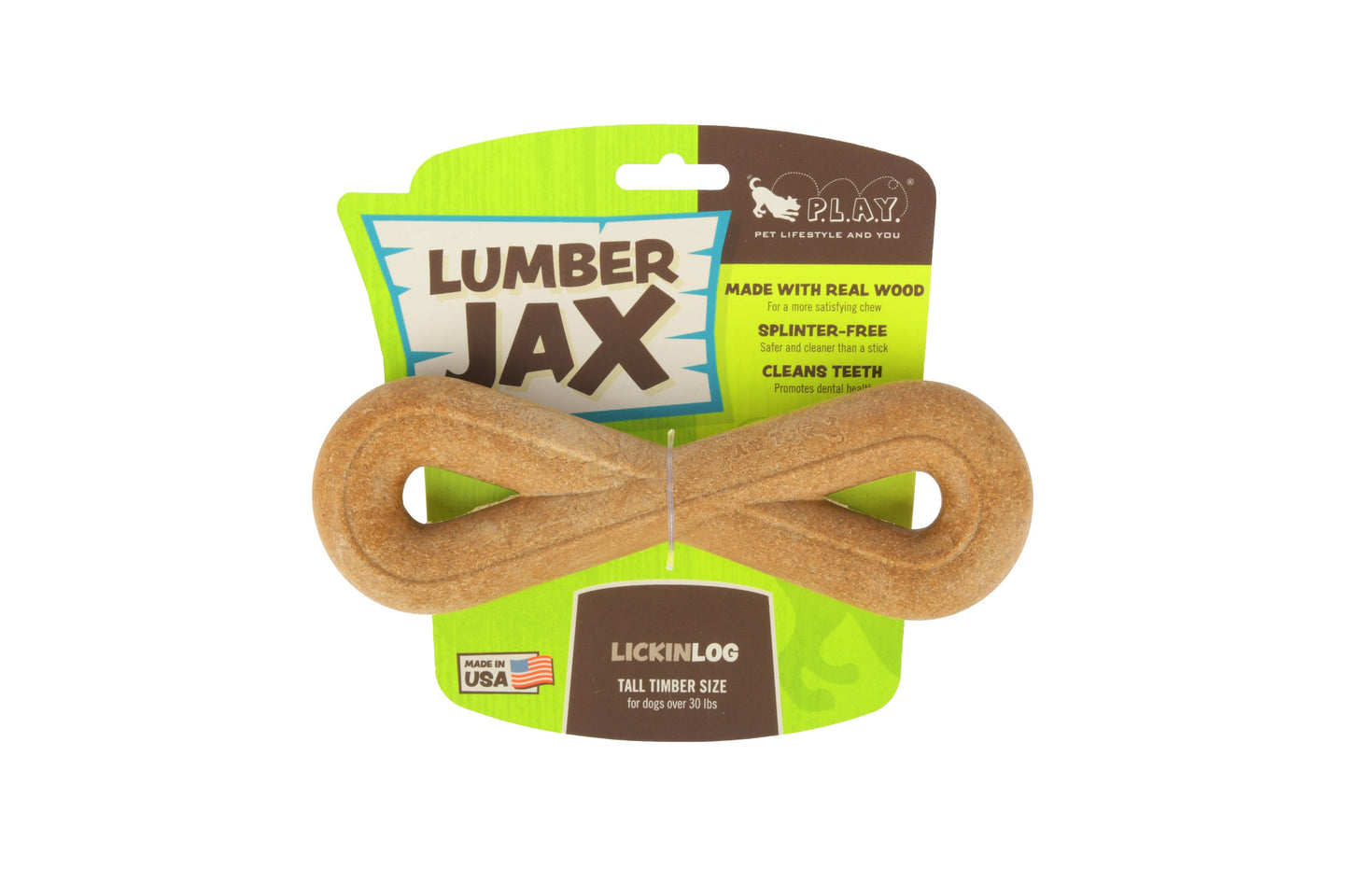 P.L.A.Y. Pet Lifestyle and You - ZoomieRex LumberJax Toy