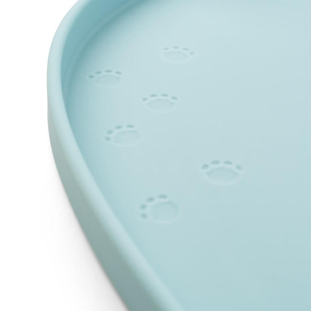 Done by Deer High Edge Silicone Placemat - Blue - Elphee