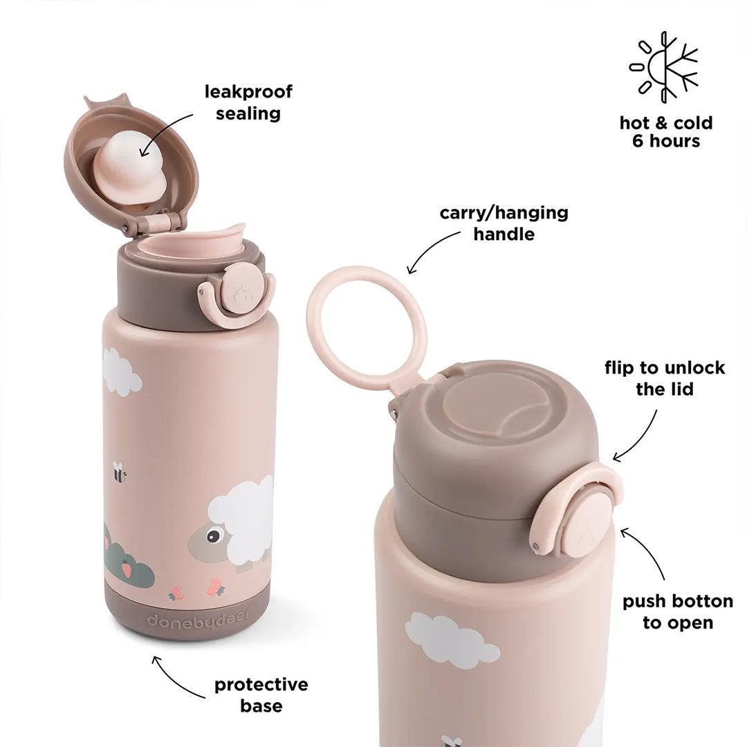 Done by Deer Insulated Bottle - Tiny Farm Powder