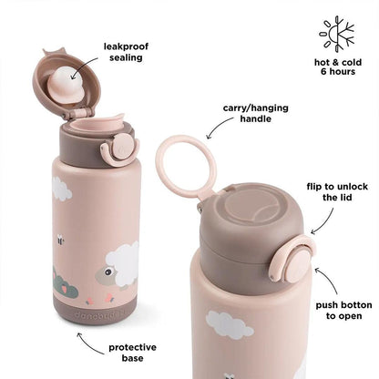 Done by Deer Insulated Bottle - Tiny Farm Powder