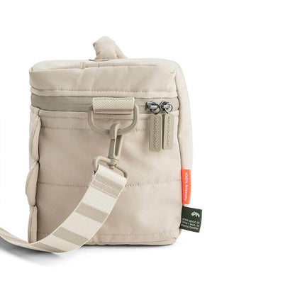 Done by Deer Quilted Insulated Bag - Croco Sand