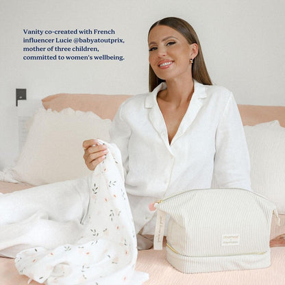 Doomoo Vanity - Post Partnum/Hospital Bag Kit - Cream