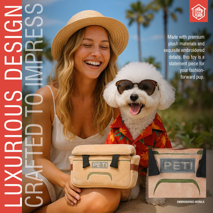 Chomp Haus - Peti Cooler – Plush Designer Dog Toy Cooler