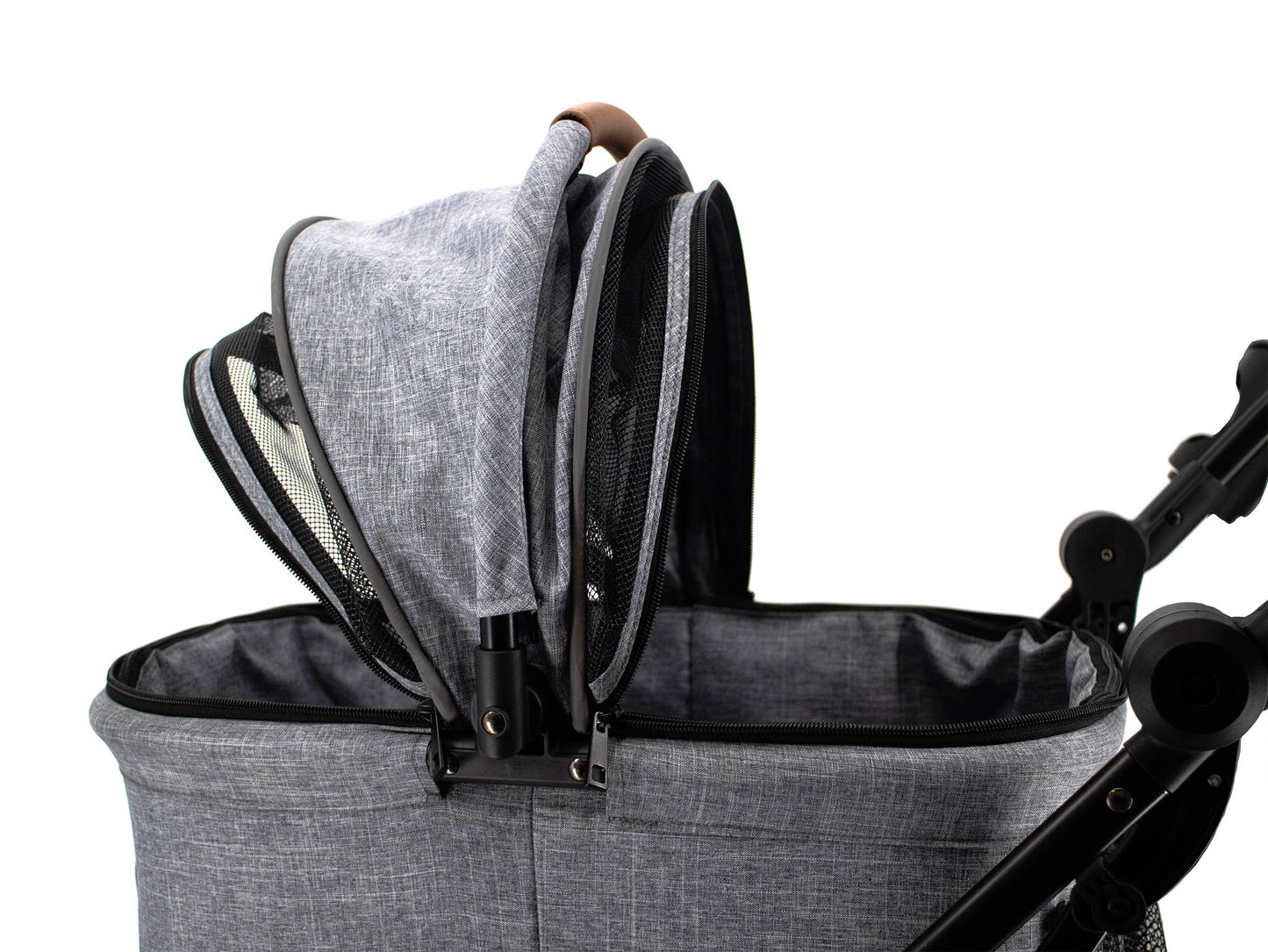 Petique, Inc - 3-in-1 Tri-Fold Pet Stroller