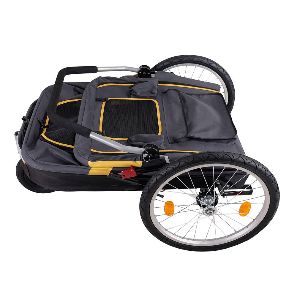 Ibiyaya - Hercules Heavy-Duty Pet Stroller-Bike Trailer, All-Terrain