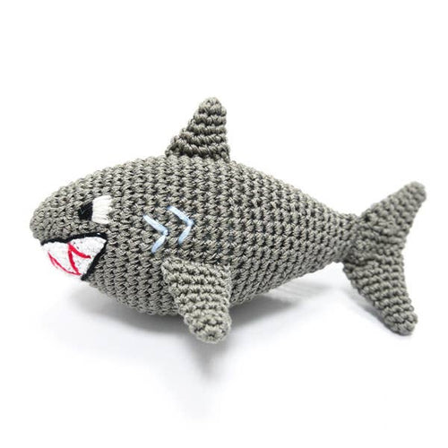 Dogo Pet Shark Crochet Toy