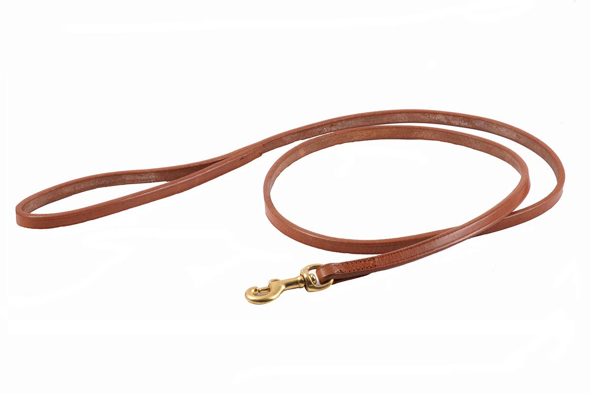 Alvalley - Flat Leather Snap Leads