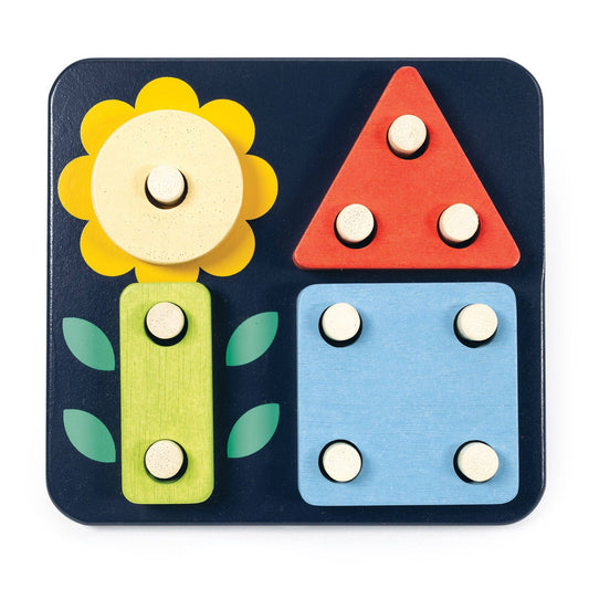 Count and Match Peg Board