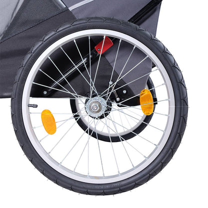 Ibiyaya - Hercules Heavy-Duty Pet Stroller-Bike Trailer, All-Terrain