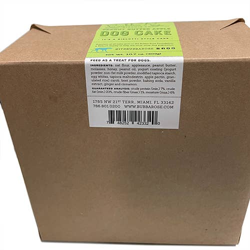Bubba Rose Biscuit Co. - Unisex Dog Cake (Shelf Stable)